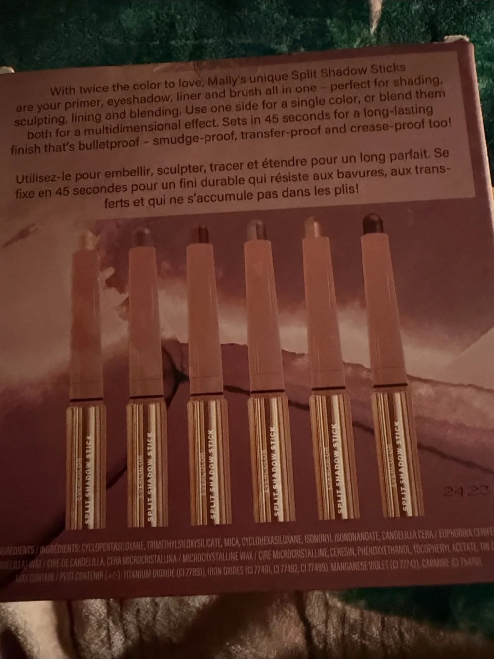 Mally Evercolor Split Shadow Stick - 6 pc collection set